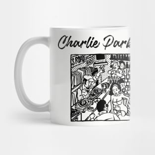 charlie parker ll vinyl store Mug